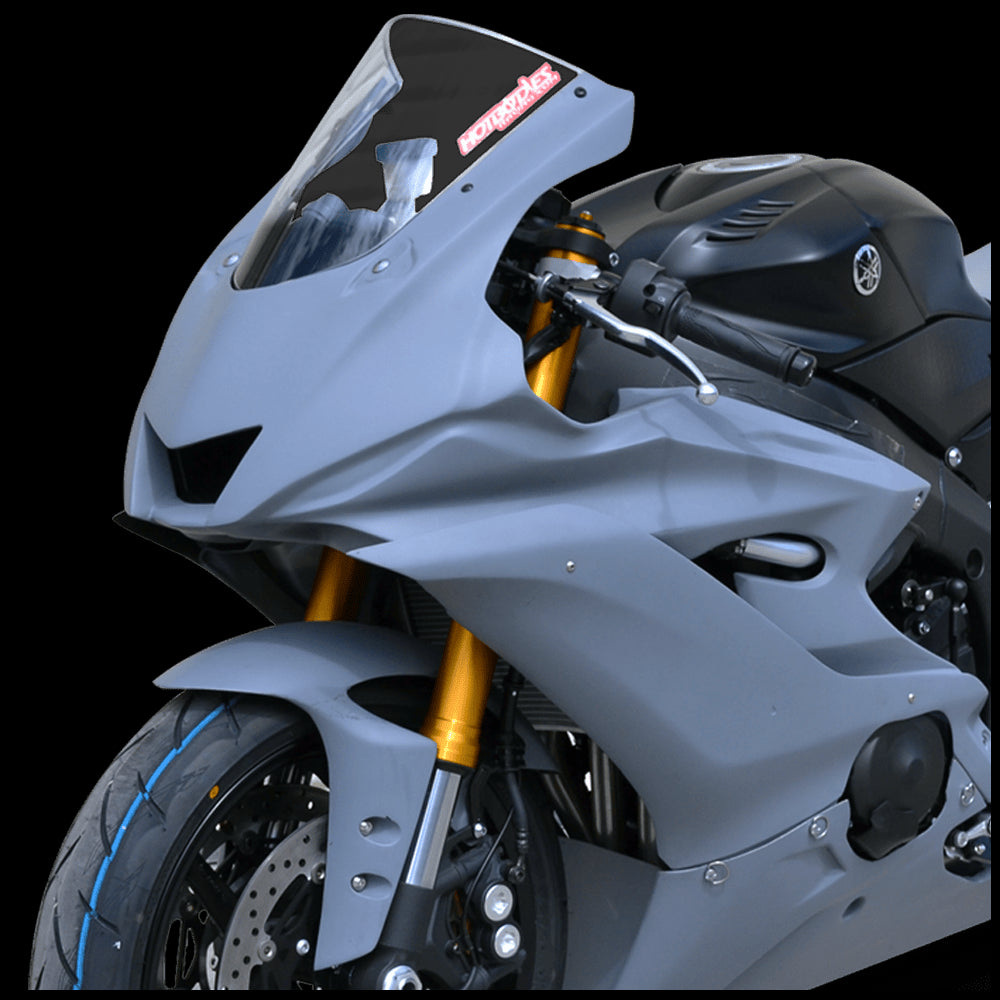Hotbodies Racing Race Bodywork Fairings Yamaha YZF-R6 2017-2023 - Primer Gray - Adventure Parts