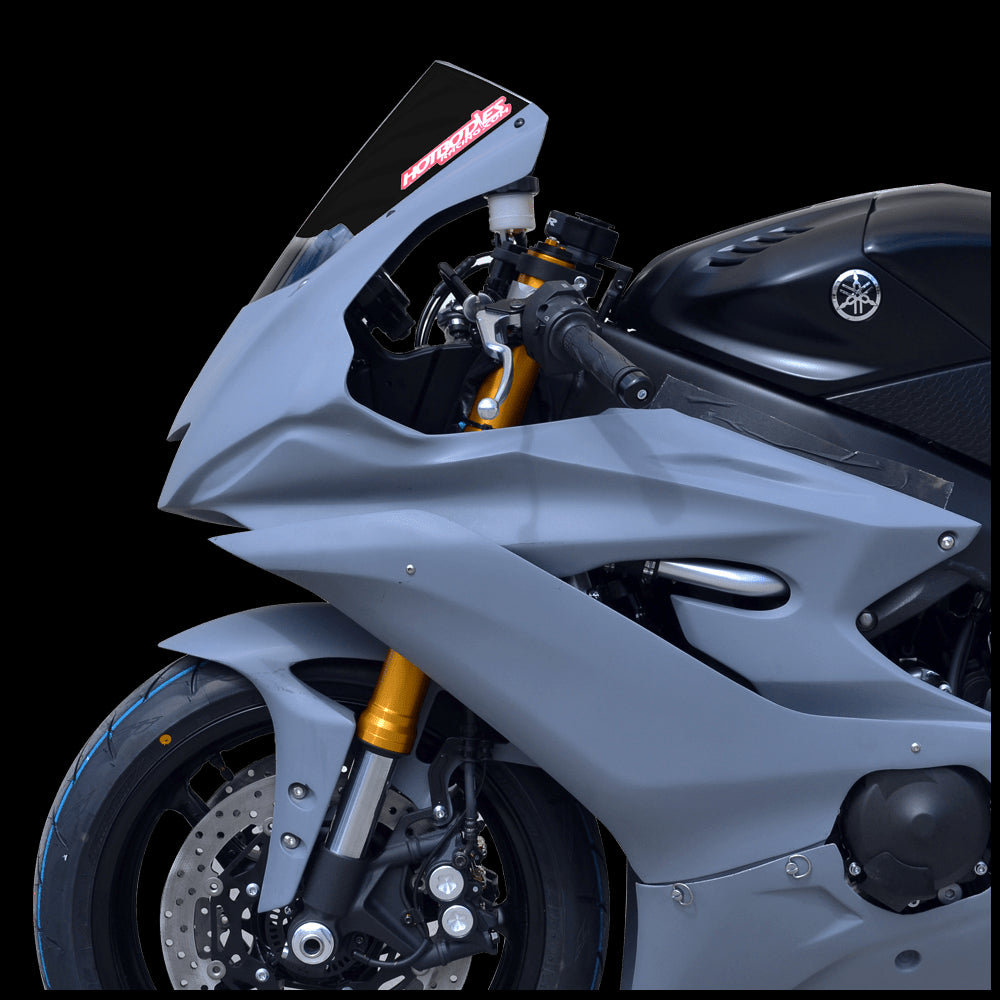 Hotbodies Racing Race Bodywork Fairings Yamaha YZF-R6 2017-2023 - Primer Gray - Adventure Parts