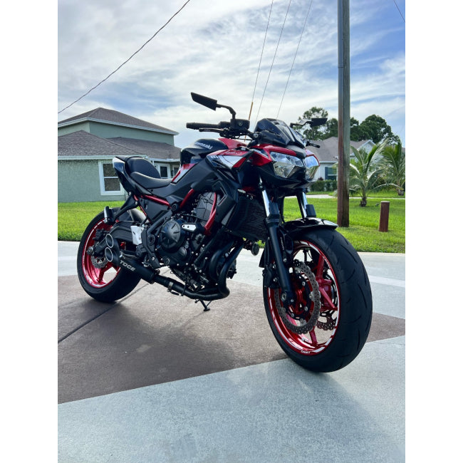 Toce Razor Tip Full Exhaust - Kawasaki Ninja Z650 2017-2025