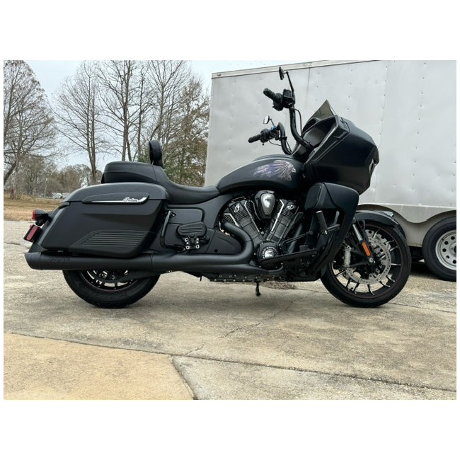 Toce Pro-Comp Single & Dual Slipon Exhaust Systems - Indian Springfield / Chieftain / Roadmaster / Challenger / Pursuit / Elite - Adventure Parts