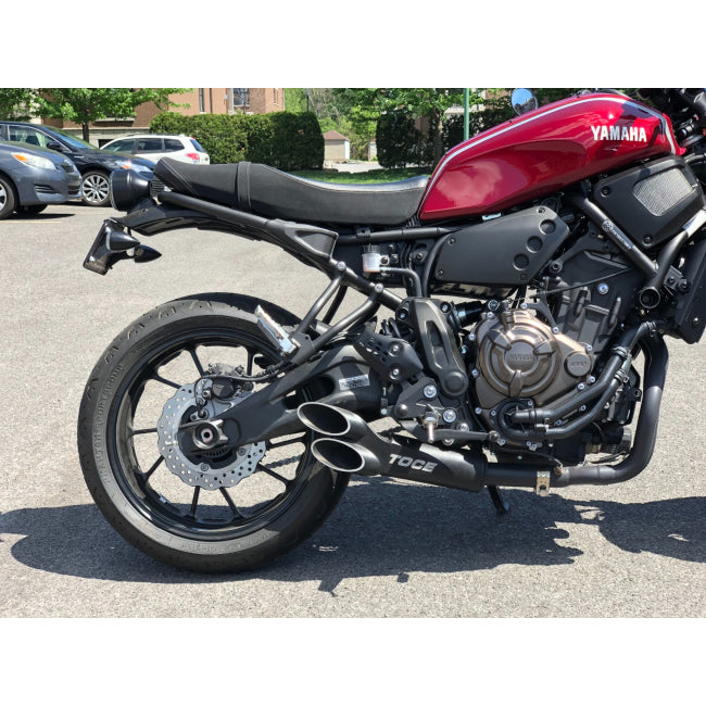 Toce Razor Tip Full Exhaust - Yamaha XSR700 2016-2025