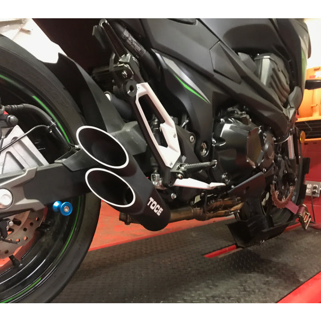 Toce Razor Tip Full Exhaust - Kawasaki Z800 2013-2016