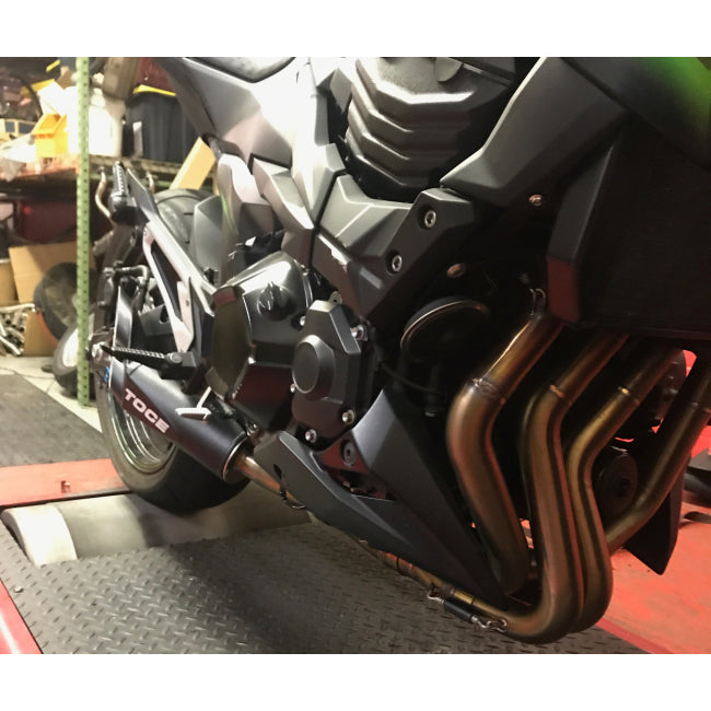 Toce Razor Tip Full Exhaust - Kawasaki Z800 2013-2016
