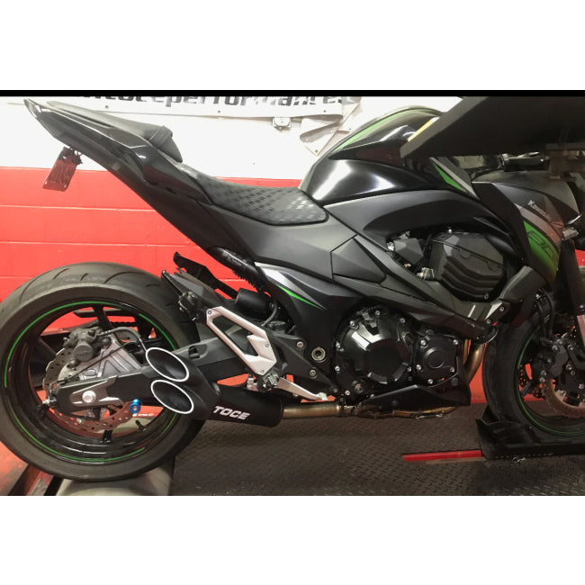Toce Razor Tip Full Exhaust - Kawasaki Z800 2013-2016