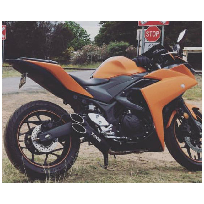 Toce Razor Tip Full Exhaust - Yamaha R3 / R25 2015-2025