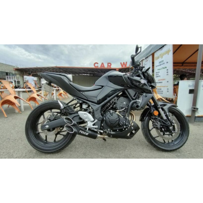 Toce Razor Tip Full Exhaust - Yamaha MT-03 2015-2025