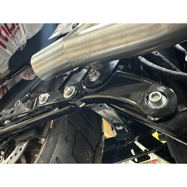 Toce Pro-Comp 2-1 Visor Tip Full Exhaust System - Harley Davidson M8 Softtail / Softail ST Models No DBK