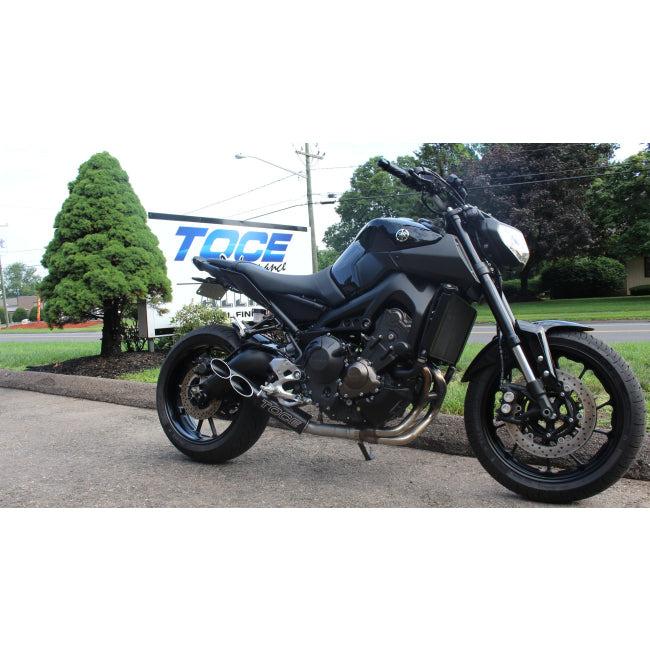Toce Double Down Decat Exhaust - Yamaha FZ-09 & MT-09 2014-2020 - Adventure Parts