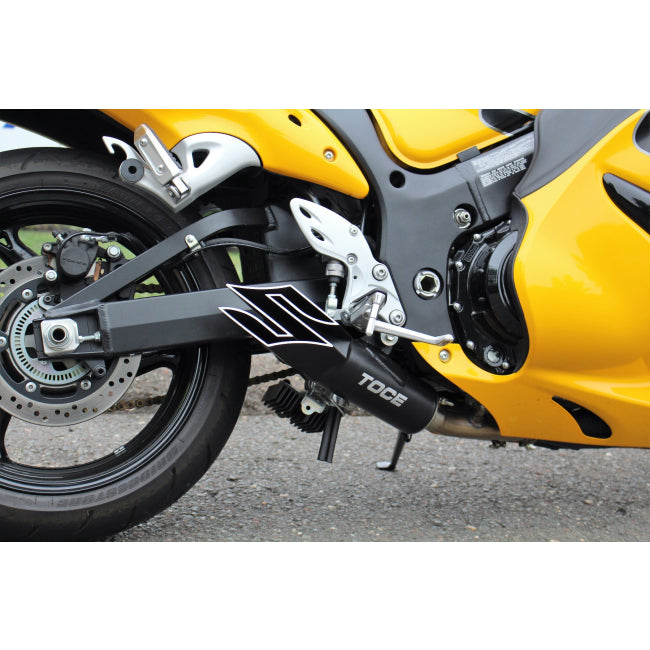 Toce S Logo Full Exhaust - Suzuki Hayabusa GSX-R1300R 2008-2020