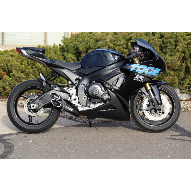 Toce Razor Tip Decat Cut System - Suzuki GSX-R600 2008-2010