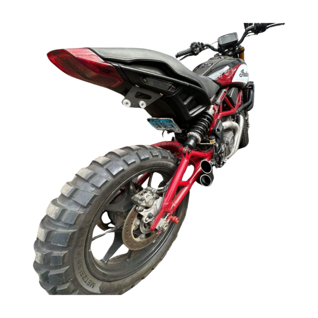 Toce Low Mount Sport Edition Race Exhaust - Indian FTR1200 / FTR1200S / Sport / Carbon / R - Adventure Parts