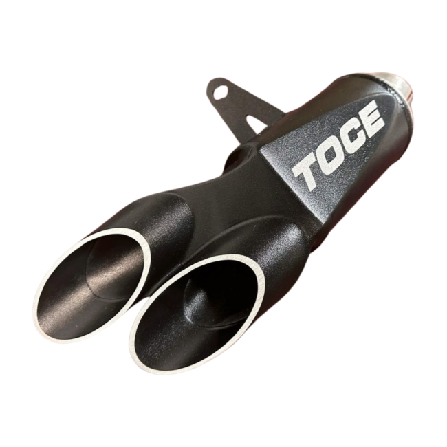 Toce Low Mount Sport Edition Race Exhaust - Indian FTR1200 / FTR1200S / Sport / Carbon / R - Adventure Parts