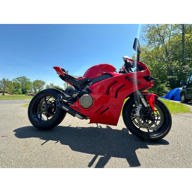 Toce Double Down Slip-On Exhaust Ducati Panigale V4 2018+ - Adventure Parts