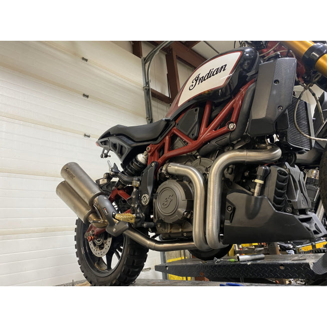 Toce Race Header + Link Pipe Kit - Indian FTR1200 / FTR1200S / Sport / Carbon / R - Adventure Parts