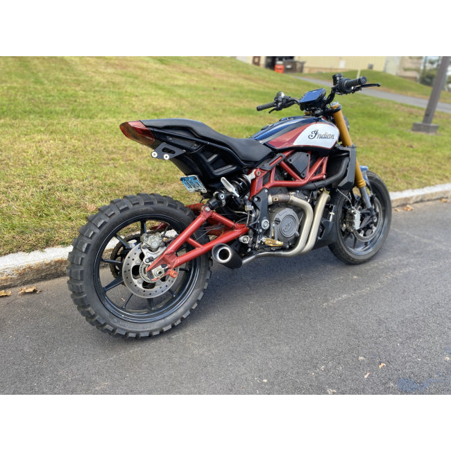 Toce Low Mount Sport Edition Race Exhaust - Indian FTR1200 / FTR1200S / Sport / Carbon / R - Adventure Parts