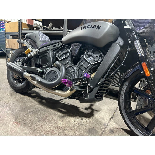 Toce Pro-Comp 2-1 Full Performance Exhaust System - Indian Scout - Adventure Parts