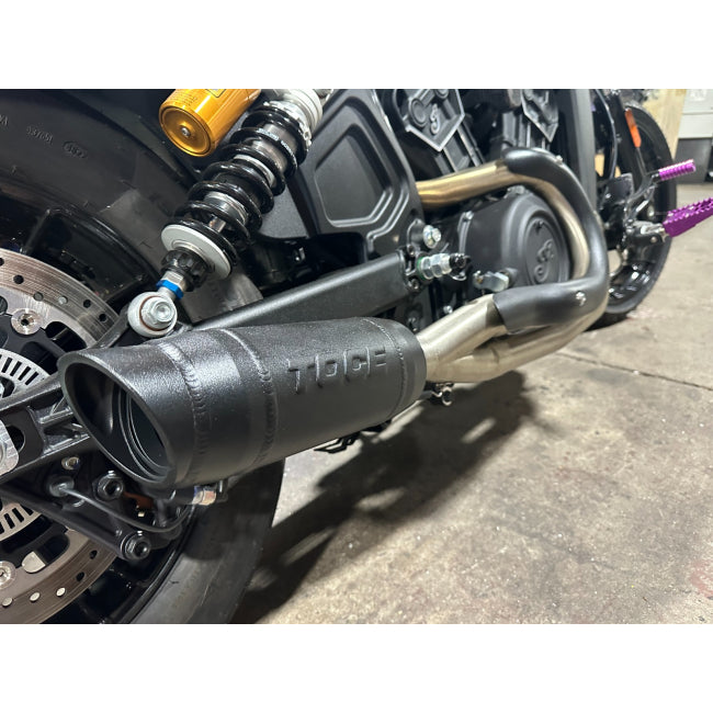 Toce Pro-Comp 2-1 Full Performance Exhaust System - Indian Scout - Adventure Parts
