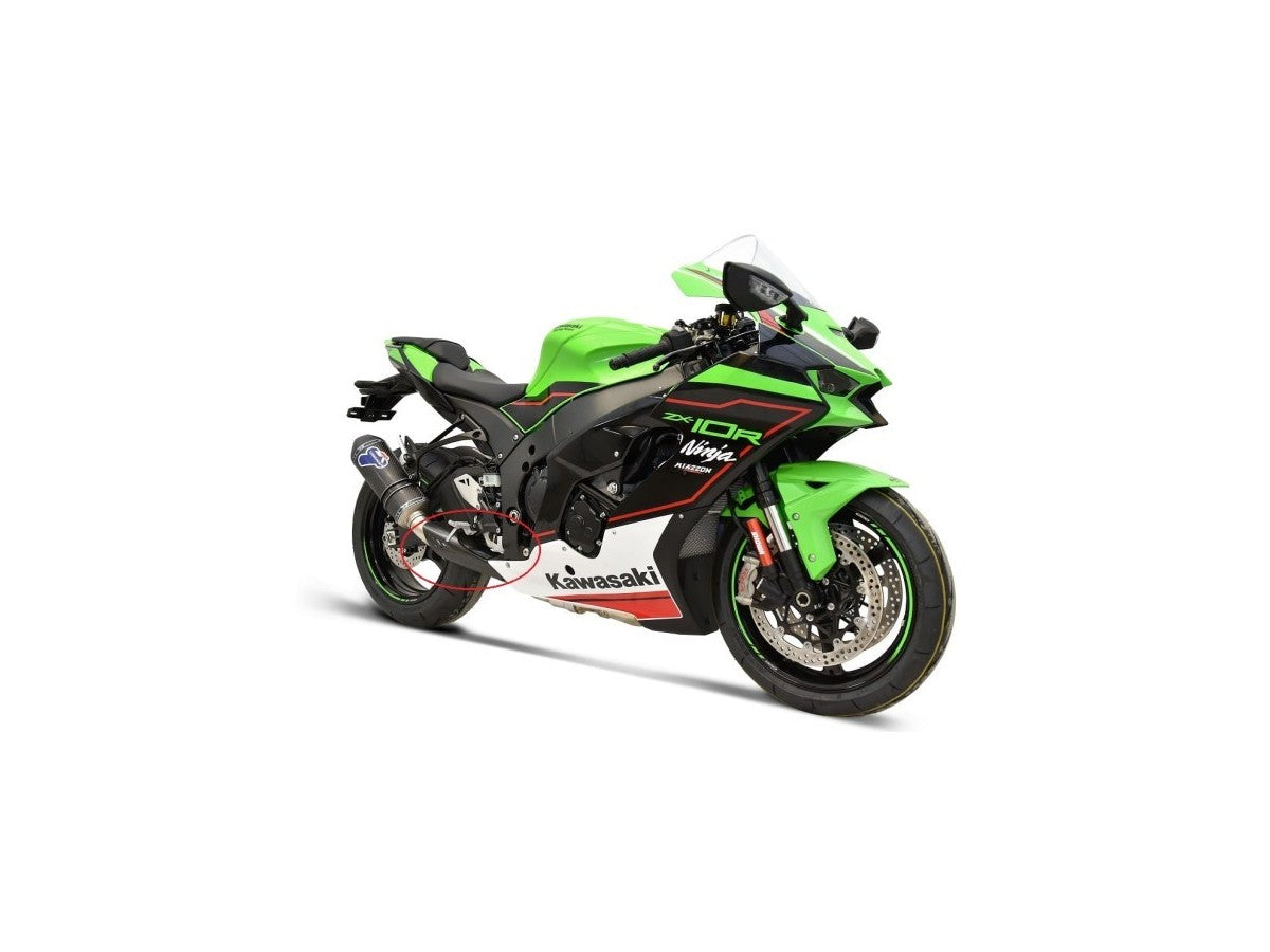 Termignoni Carbon Heat Shield Kawasaki ZX-10R 2020-2023 - Adventure Parts