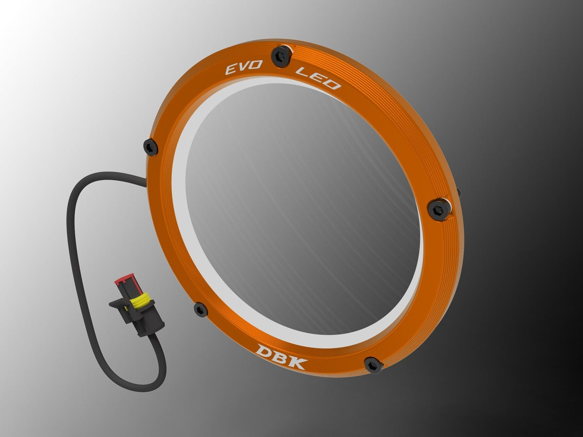 DBK EVO Led Transformation Kit For Clear Clutch Cover KTM 990 Duke 2024-2025