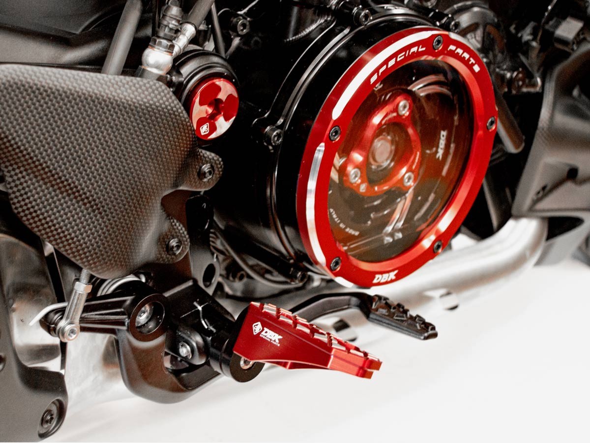 DBK Adjustable Pilot Footpegs Kit Ducati Diavel 2011-2024