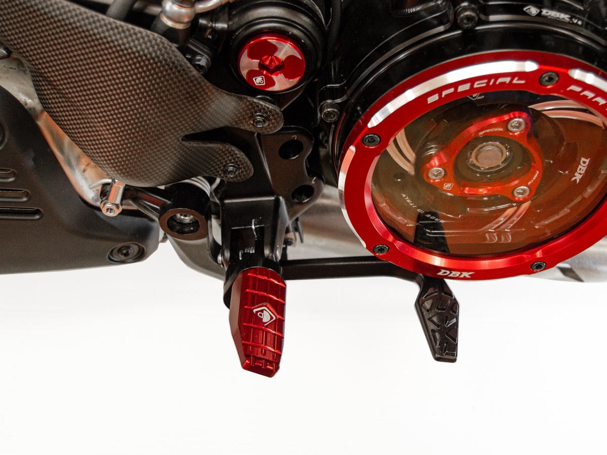 DBK Footpegs Adjustable Sport Pilot Kit Ducati Diavel 2011-2024