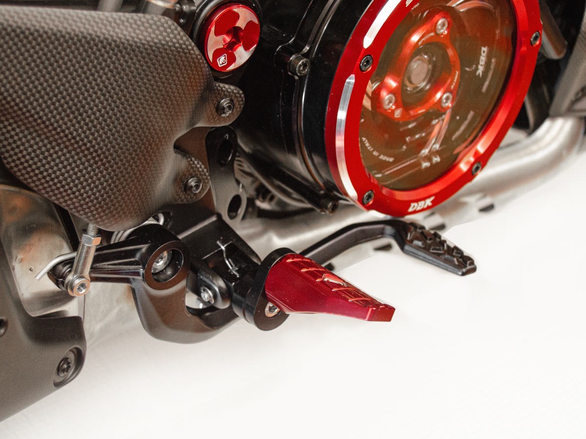 DBK Footpegs Adjustable Sport Pilot Kit Ducati Diavel 2011-2024
