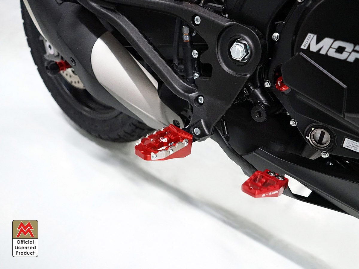 DBK Pilot Footpegs Kit Off-Road Moto Morini X Cape 650 2021-2025
