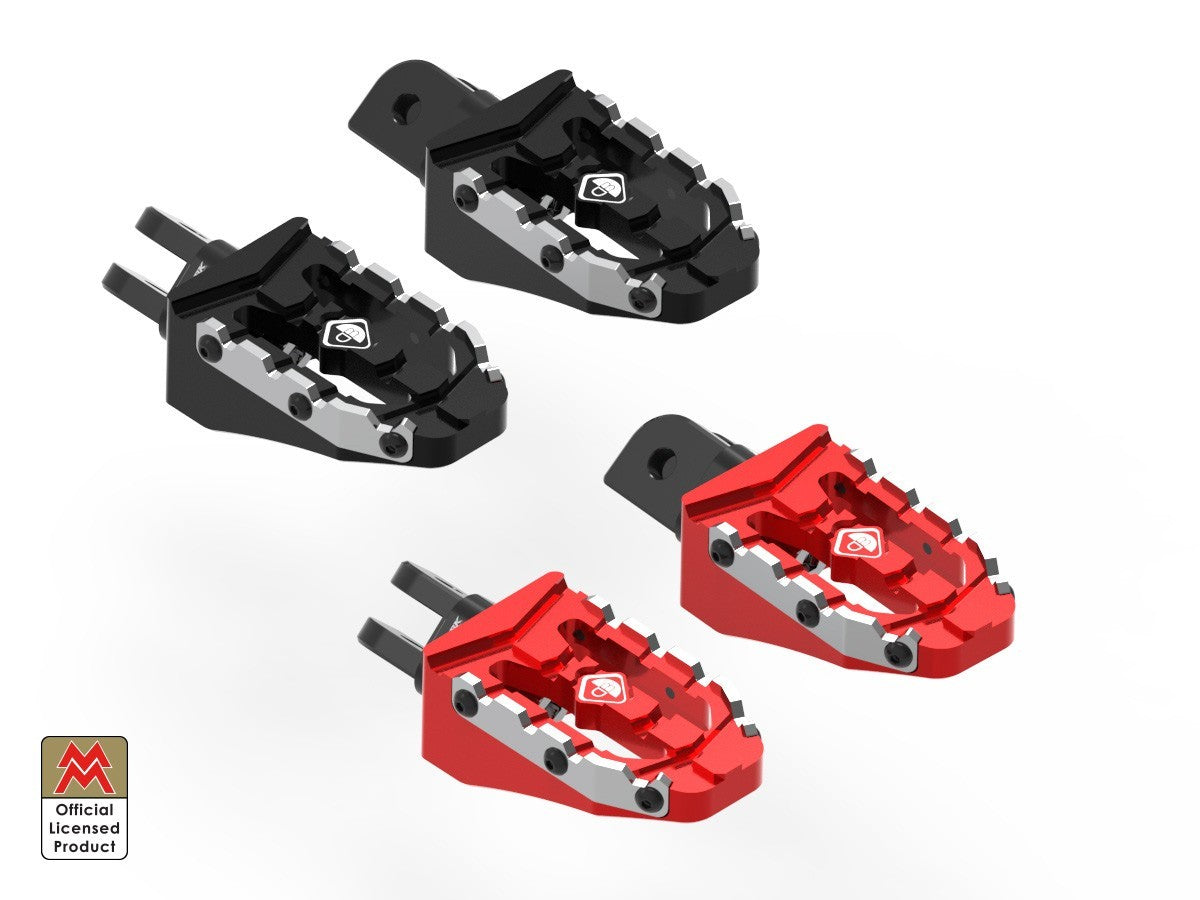 DBK Pilot Footpegs Kit Off-Road Moto Morini X Cape 650 2021-2025