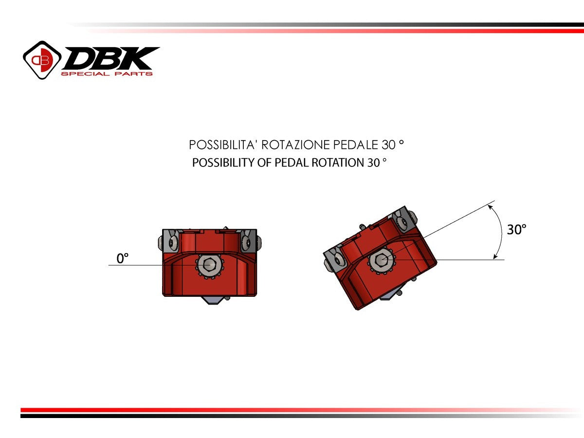 DBK Rider Footpeg Kit Enduro Moto Guzzi Stelvio 2024-2025