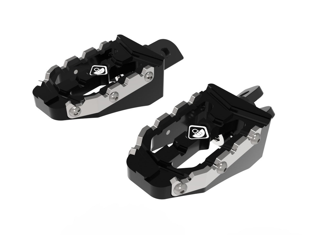 DBK Rider Footpeg Kit Enduro Moto Guzzi Stelvio 2024-2025