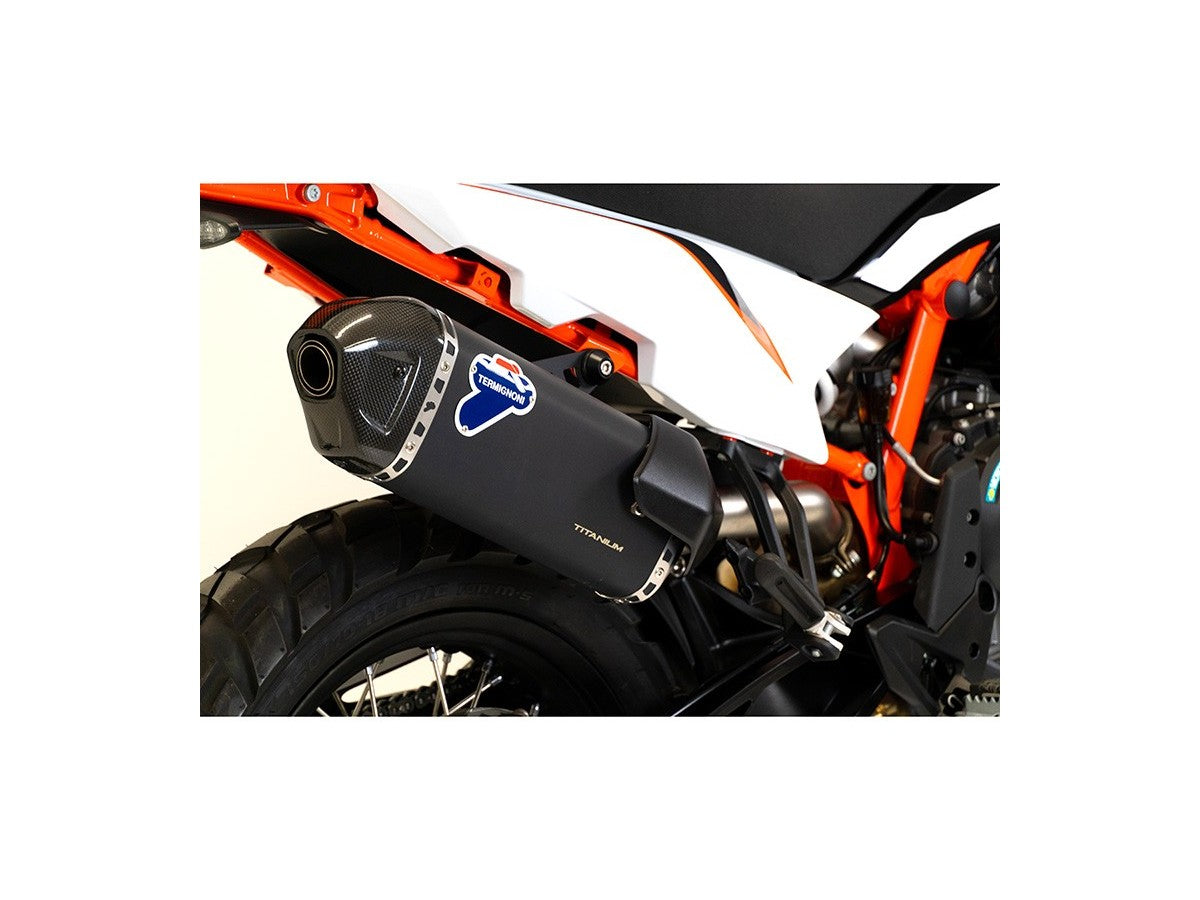Termignoni Slip-on Homologated Black KTM 890 Adventure 2023-2024