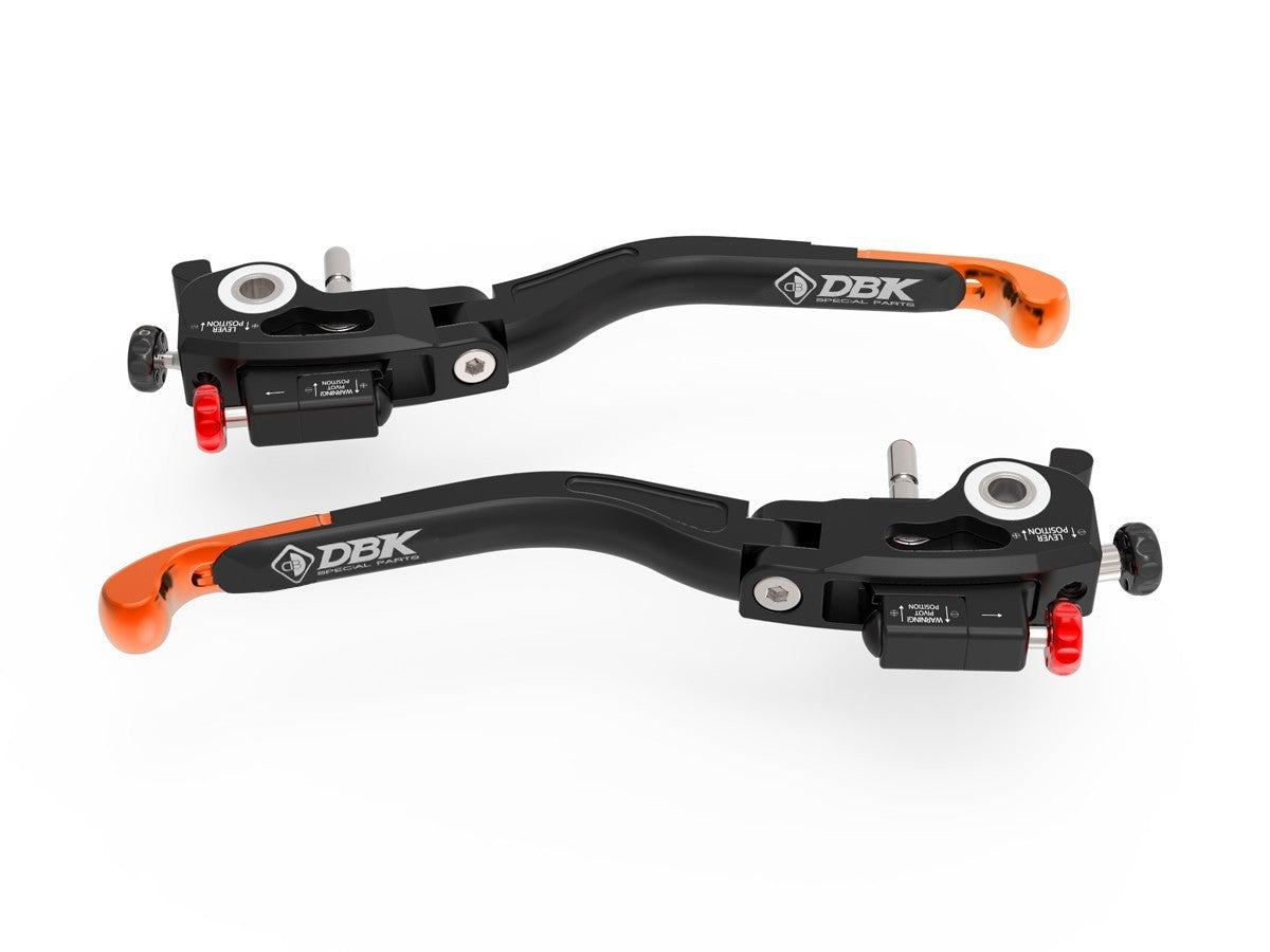 DBK Levers Adjustment EVO Brake+Clutch Moto Guzzi V100 Mandello 2022-2025