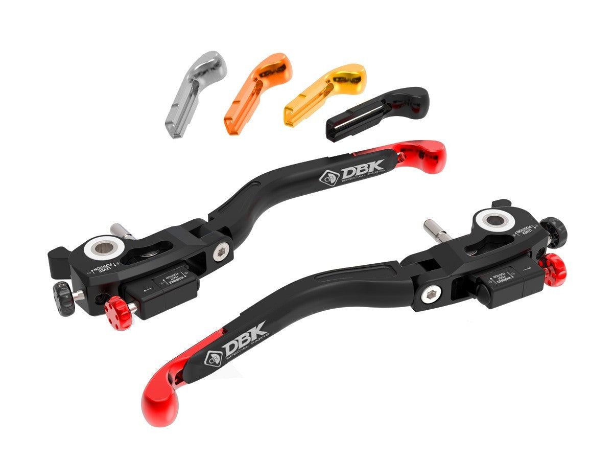 DBK Levers Adjustment EVO Brake+Clutch Moto Guzzi V100 Mandello 2022-2025