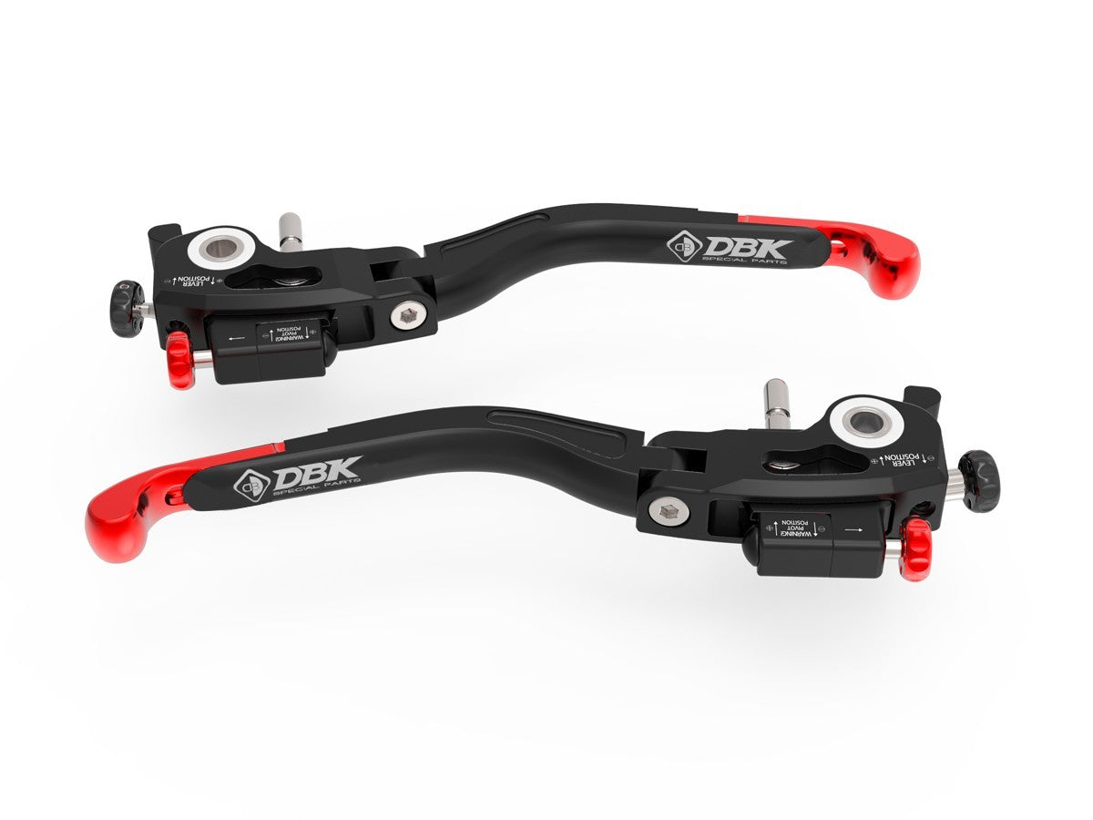 DBK Levers Adjustment EVO Brake+Clutch Moto Guzzi V100 Mandello 2022-2025
