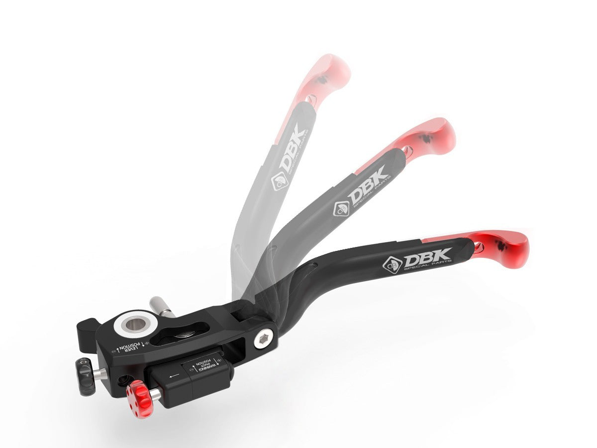 DBK Levers Adjustment EVO Brake+Clutch Moto Guzzi V100 Mandello 2022-2025
