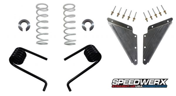 Speedwerx Junior Suspension Spring & Running Board Support Kit Yamaha SnoScoot 2018-2025