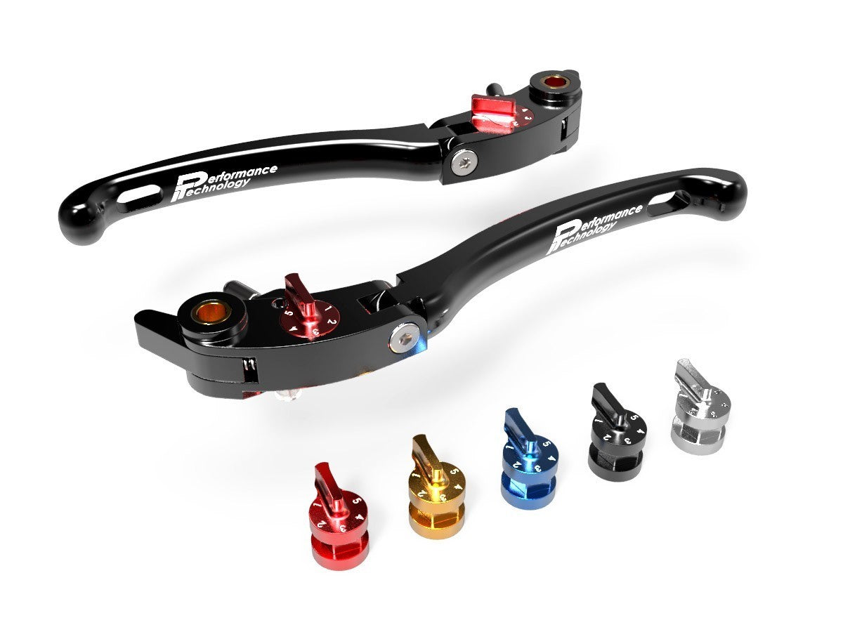 Performance Technology Adjustable Levers ECO GP1 Brake/Clutch Ducati XDiavel 2016-2024 - Adventure Parts