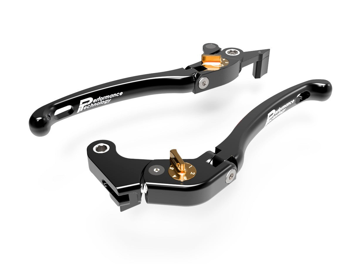 Performance Technology Levers ECO GP1 Adjustable Brake+Clutch Yamaha XSR 700/900 2016-2020 - Adventure Parts