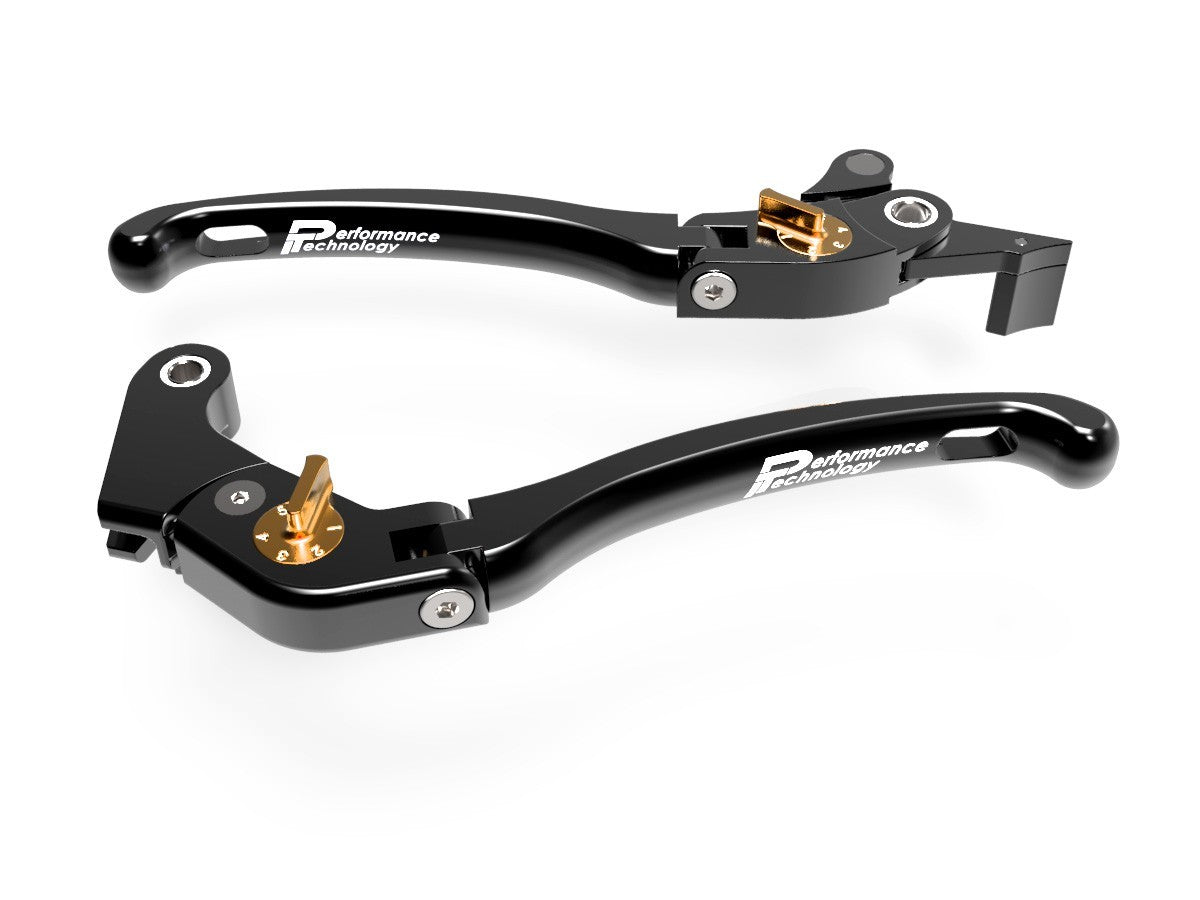 Performance Technology Levers ECO GP1 Adjustable Brake+Clutch Yamaha XSR 700/900 2016-2020 - Adventure Parts