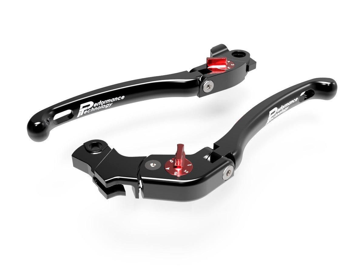 Performance Technology Levers ECO GP1 Adjustable Brake/Clutch Ducati Hypermotard 2013-2018 - Adventure Parts