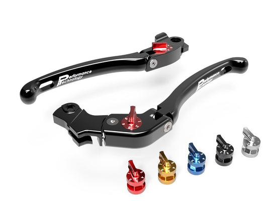 Performance Technology Levers ECO GP1 Adjustable Brake/Clutch Ducati Hypermotard 2013-2018 - Adventure Parts