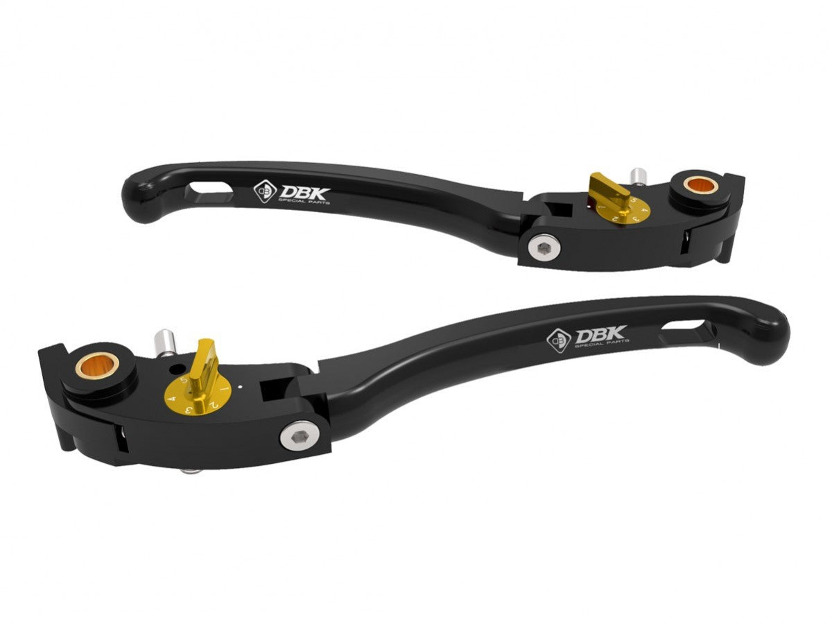 DBK Levers ECO PG1 Adjustable Brake/Clutch Ducati Diavel V4 2023-2025