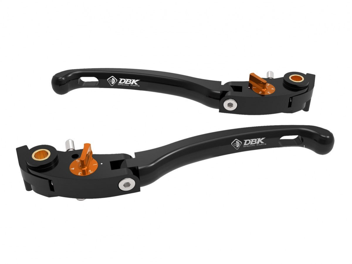 DBK Levers ECO PG1 Adjustable Brake/Clutch Ducati Diavel V4 2023-2025