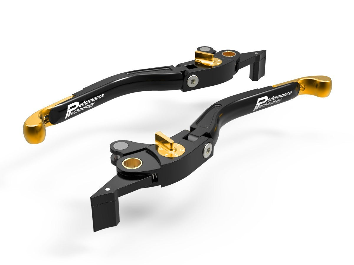 Performance Technology Levers ECO GP2 Adjustable Brake+Clutch Yamaha T-MAX 2008-2022
