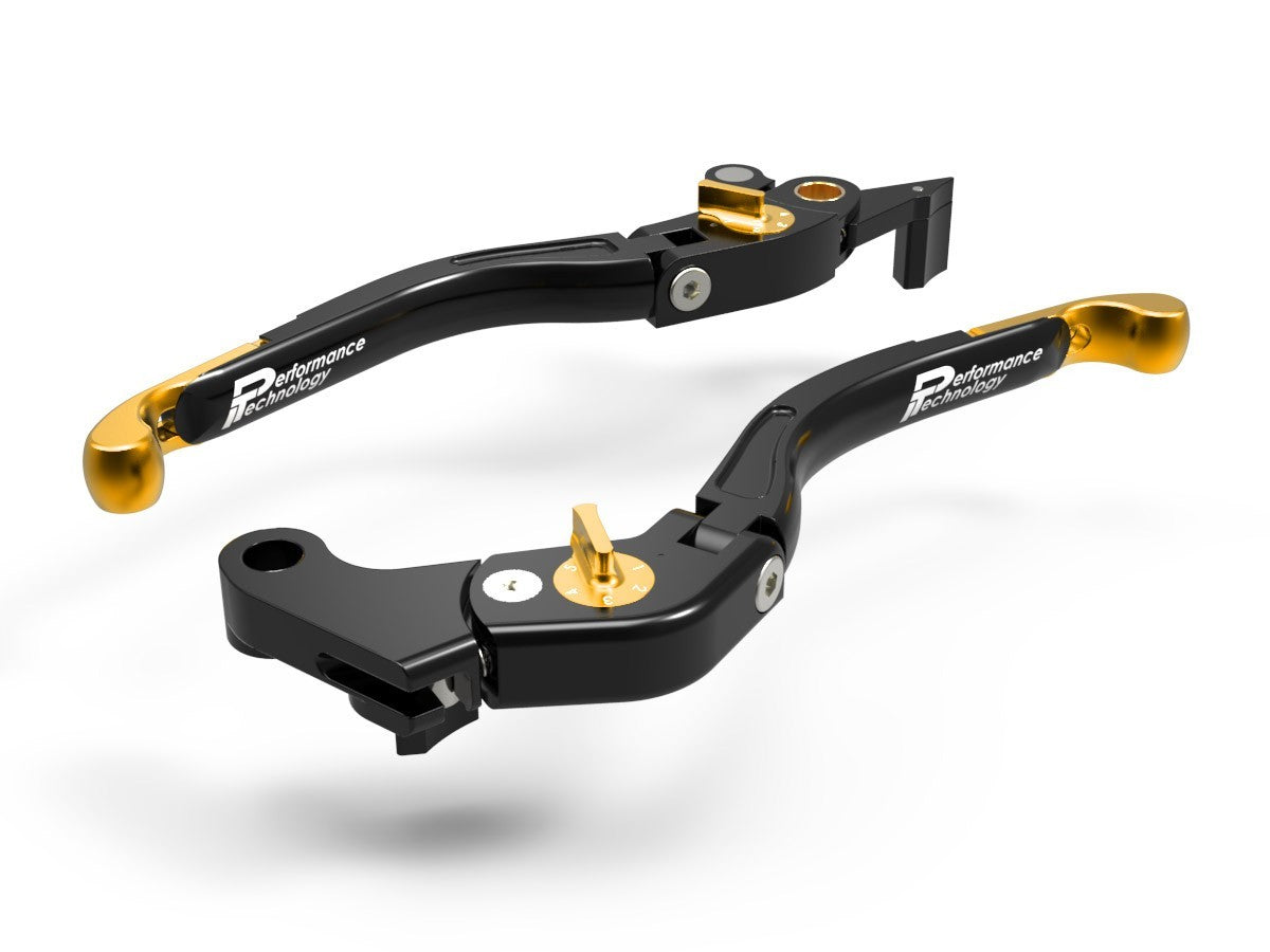 Performance Technology Levers ECO GP2 Adjustable Brake+Clutch Yamaha XSR 2016-2020 - Adventure Parts