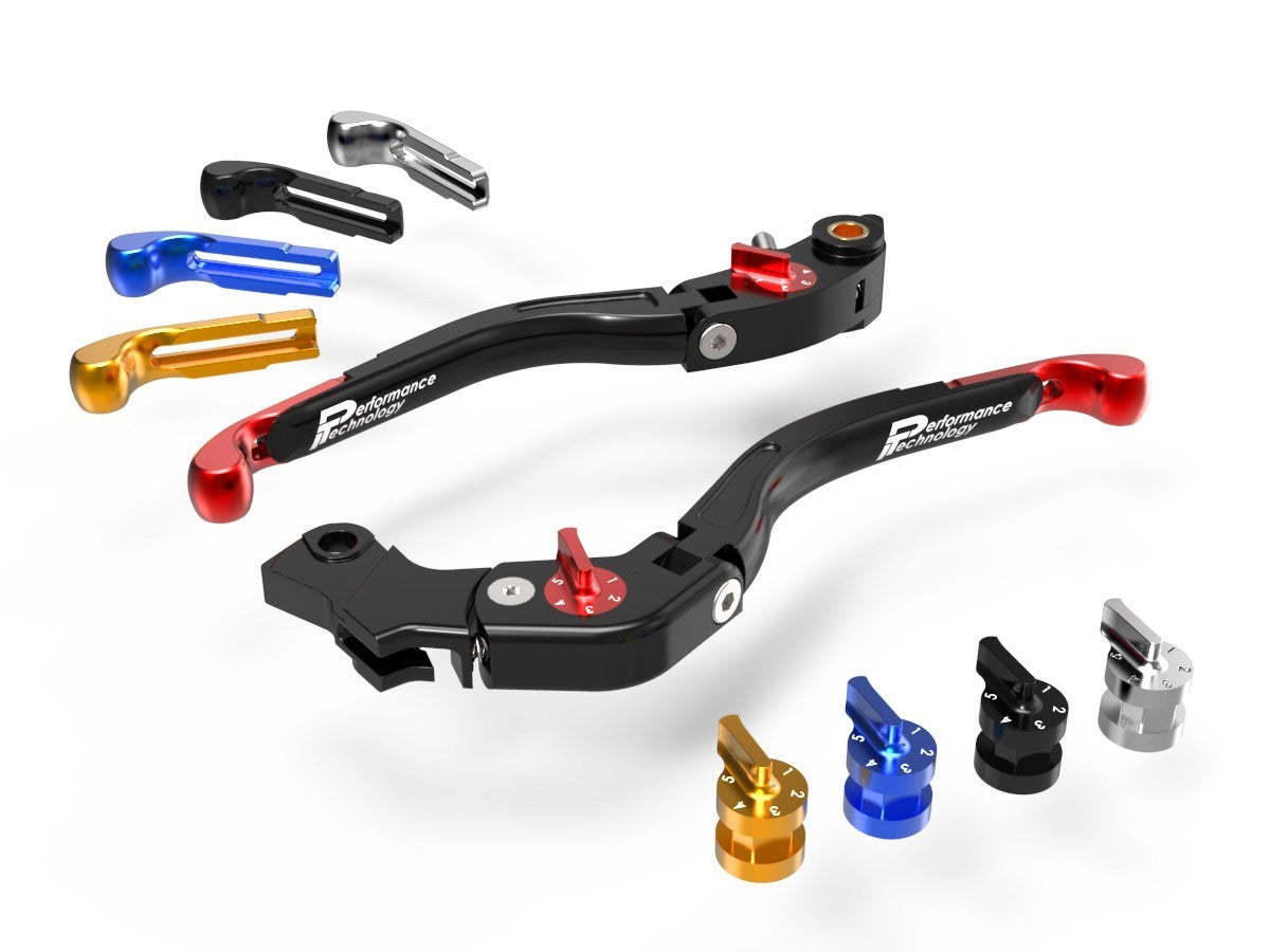 Performance Technology Adjustable Levers Brake/Clutch ECO GP2 Ducati Scrambler 800 2017 - Adventure Parts