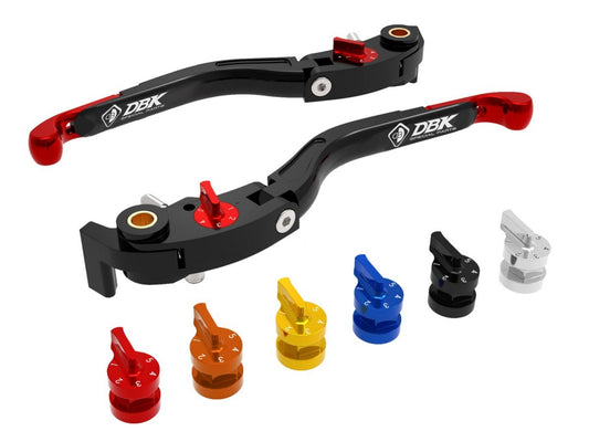 DBK Clutch Adjustable Levers ECO GP 2 Moto Guzzi V100 Mandello 2022-2025 - Adventure Parts