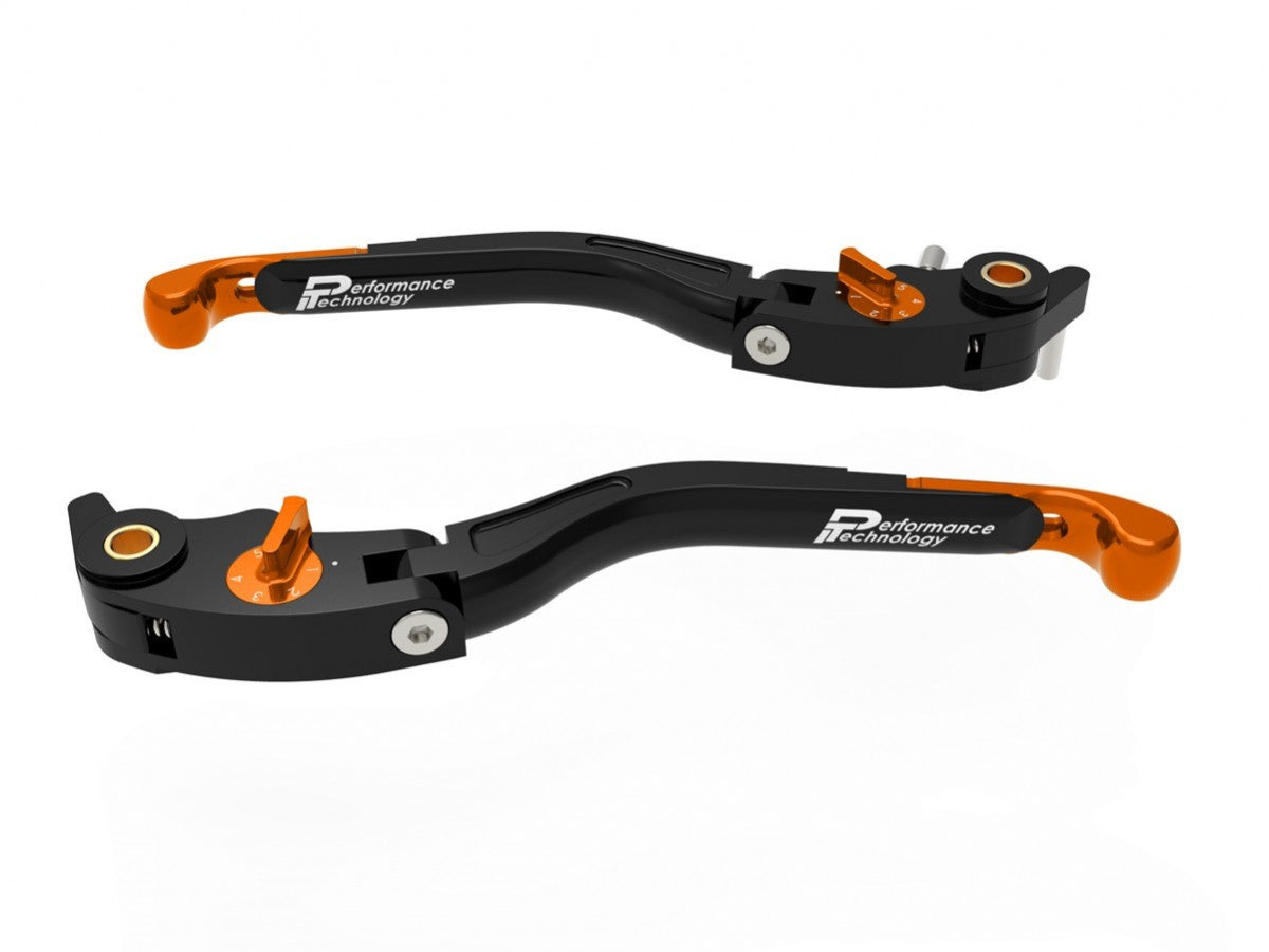 Performance Technology Adjustable Levers ECO GP 2 Brake/Clutch KTM 1290 Super Duke 2014-2024 - Adventure Parts
