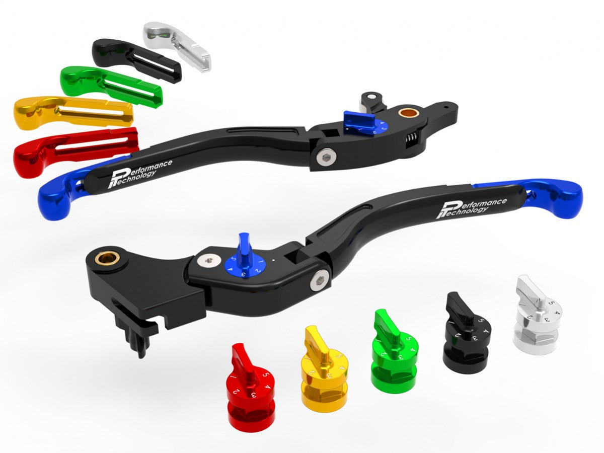 Performance Technology Levers Eco GP2 Adjustment Brake/Clutch BMW R Nine T 2017-2022 - Adventure Parts