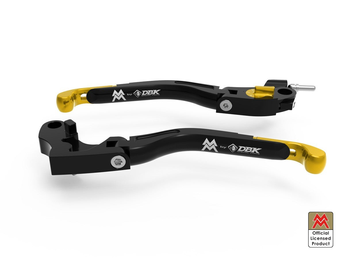 DBK Levers ECO GP 2 Adjustable Brake+Clutch Moto Morini X Cape 650 2021-2025 - Adventure Parts